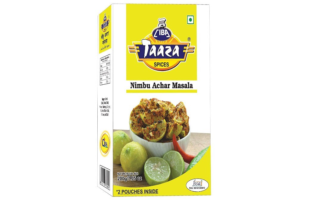 Ciba Taaza Nimbu Achar Masala    Box  200 grams